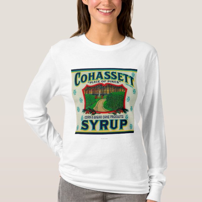 Cohassett Sirup LabelCairo, GA T-Shirt (Vorderseite)