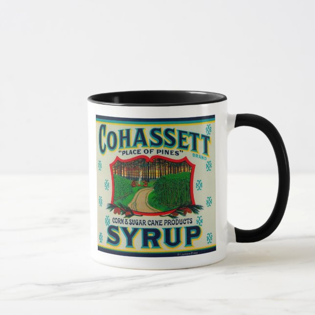 Cohassett Sirup LabelKairo, GA Tasse (Rechts)