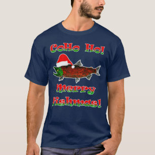 Coho Ho!  Fishmas - Der männliche T - Shirt