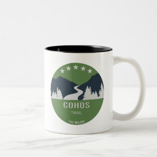 Cohos Trail New Hampshire Zweifarbige Tasse