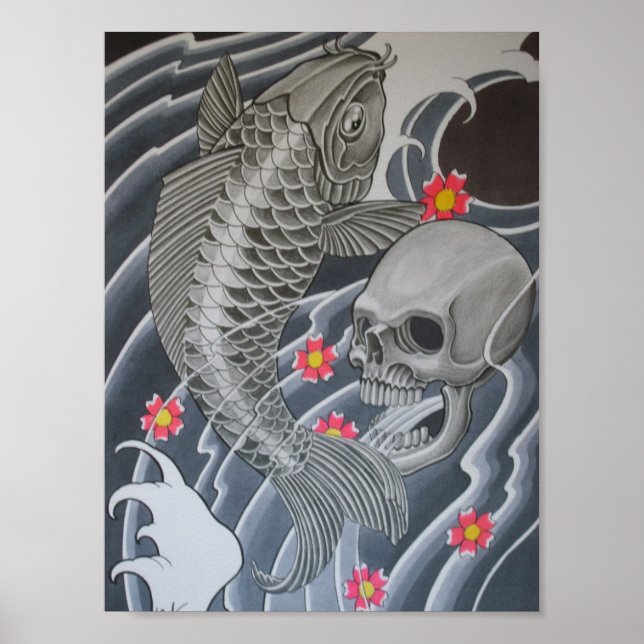 COI SKULLPrint Poster (Vorne)