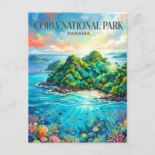 Coiba-Nationalpark Panama Postkarte