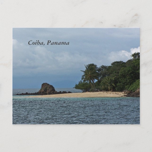 Coiba Panama Post Card Postkarte (Vorderseite)