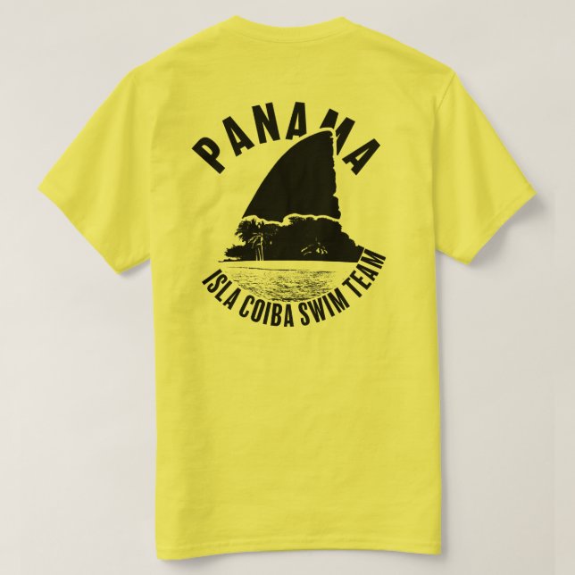Coibas Swim-Team, PCZ T-Shirt (Design Rückseite)