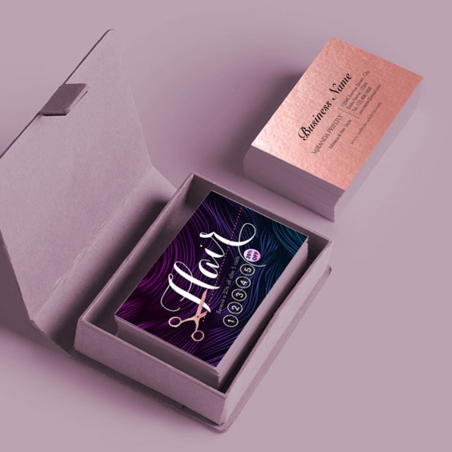 Coiffeur Stylo Coiffeur Rose Gold Cisseur Fidélité (Créateur téléchargé)