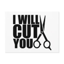 Coiffeuse ou coiffeuse - Cartes postales marketing