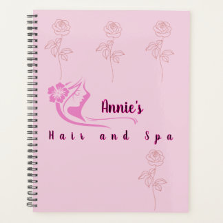 Coiffeuse personnalisée rose rosePlanner