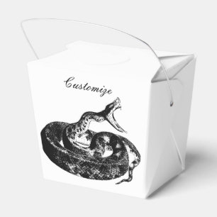 Coiled Rattlesnake Thunder_Cove Geschenkschachtel