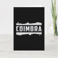 Coimbra Portugal City Skyline Cityscape Funny Gift