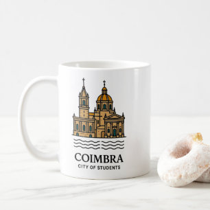 Coimbra Stadt der Studenten Tasse – Portugal Reise