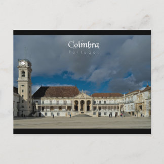 Coimbra Universität - Reise Kunst Postkarte