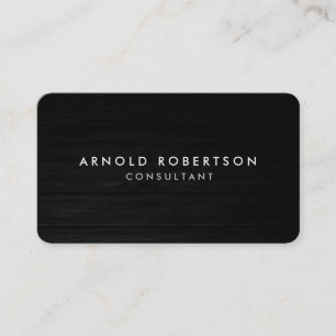 Coin arrondi Carte de visite professionnel bois