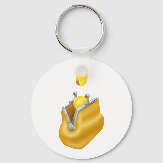Coin Purin Schlüsselanhänger (Vorderseite)