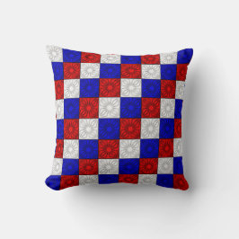 Coins Agréés, Oreiller à lancer RWB-Carré