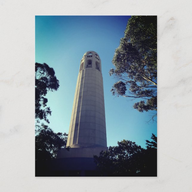 Coit Tower, San Francisco #2 Postcard Postkarte (Vorderseite)