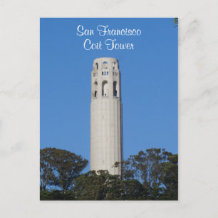 Coit Tower, San Francisco #6 Postcard Postkarte