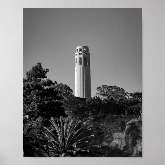 Coit Tower, San Francisco - Stadtfotografie Poster (Vorne)