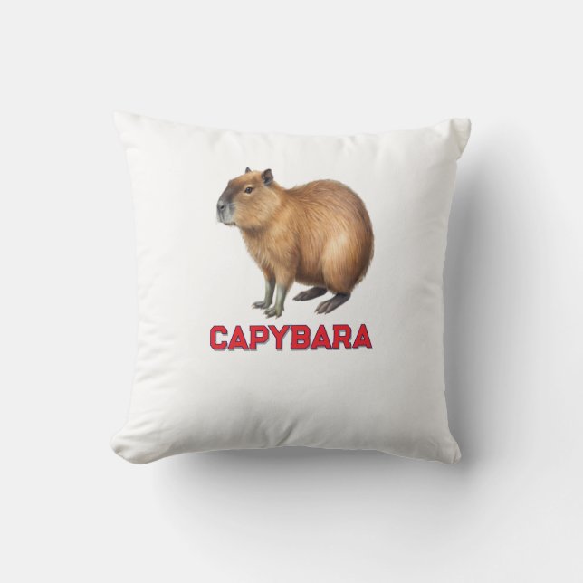 Cojin capybara kissen (Vorderseite)
