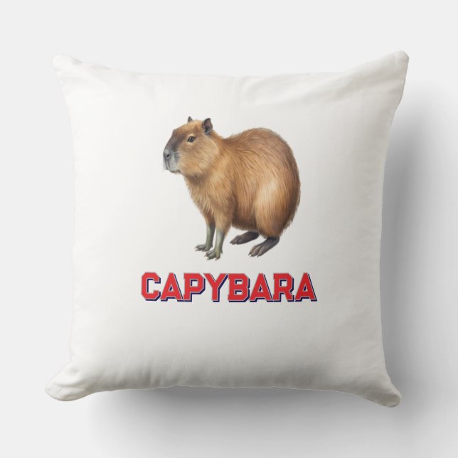 Cojin capybara para el hogar kissen (Vorderseite)