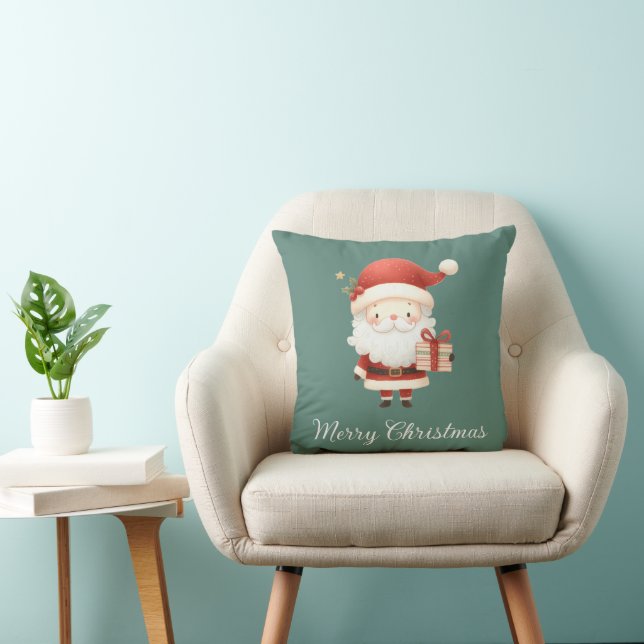 Cojín Decorativo Adorable Santa Kissen (Stuhl )