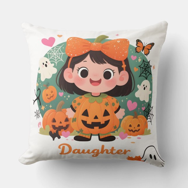 Cojín Decorativo de Halloween para Niña Kissen (Vorderseite)