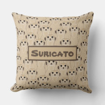 Cojín Decorativo Meerkats - Suricata