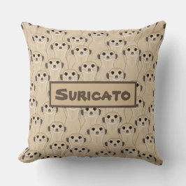 Cojín Decorativo Meerkats - Suricata Kissen