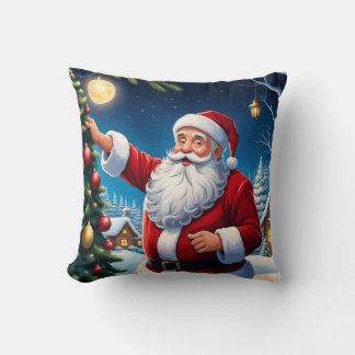 Cojín Decorativo Santa Claus en Navidad Kissen