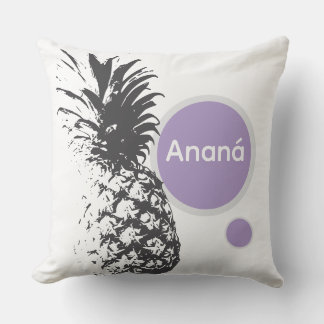 Cojín diseño piña colores kissen