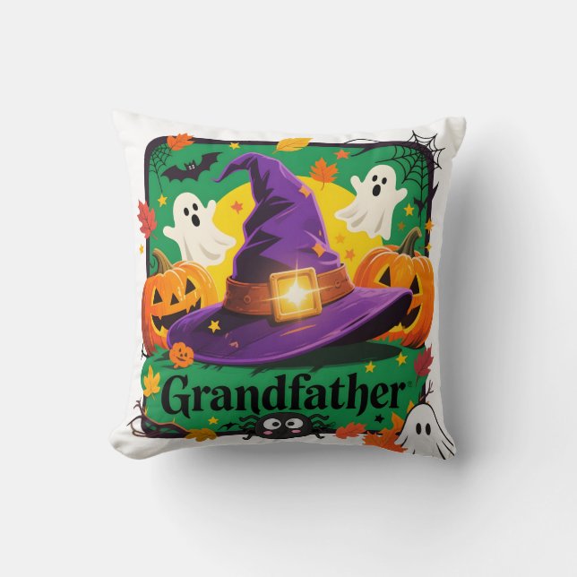 Cojín Estilo Halloween para Abuelo Kissen (Vorderseite)