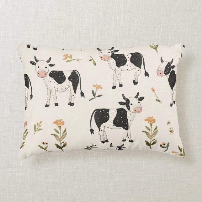 Cojín infantil de vacas dekokissen (Vorderseite)