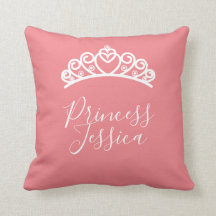 Cojín Princesa Corona Personalizado