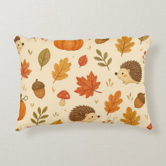 Cojín rectangular con estampado de otoño dekokissen