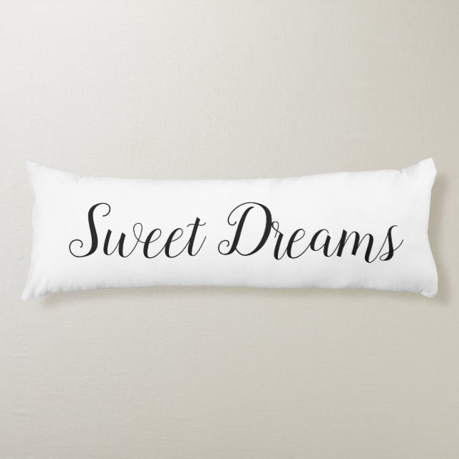 Cojin rectangular con Frase Sweet Dreams Seitenschläferkissen (Vorderseite)