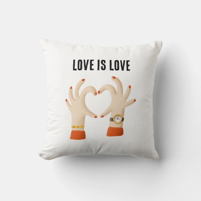 Cojín San Valentín Kissen (Vorderseite)