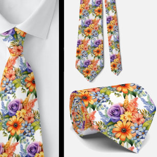 Col cravate d'homme Nœud papillon floral pour ma