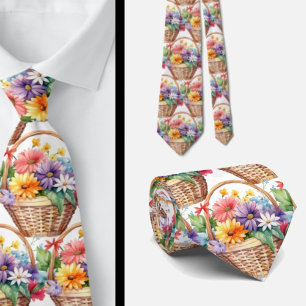 Col cravate d'homme Nœud papillon floral pour ma