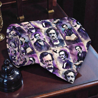 Col cravate Edgar Allan Poe