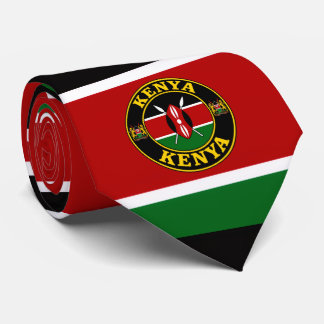Col de cravate du Kenya, cravate kényane élégante