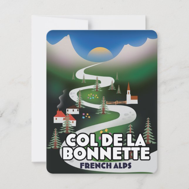 Col de la Bonette, france (Vorderseite)