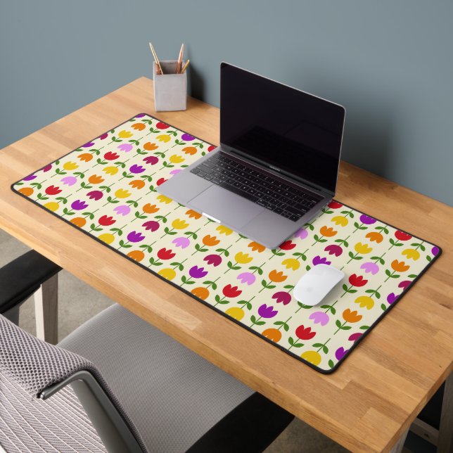 Col de style scandinave sur Crm Flower Rpt Motif (Bureau 2)