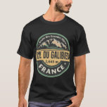 Col du Galibier, Route des Grandes Alpes Sticker T-Shirt<br><div class="desc">Col du Galibier,  Route des Grandes Alpes Sticker</div>