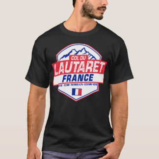 Col Du Lautaret Cycling Frankreich T-Shirt