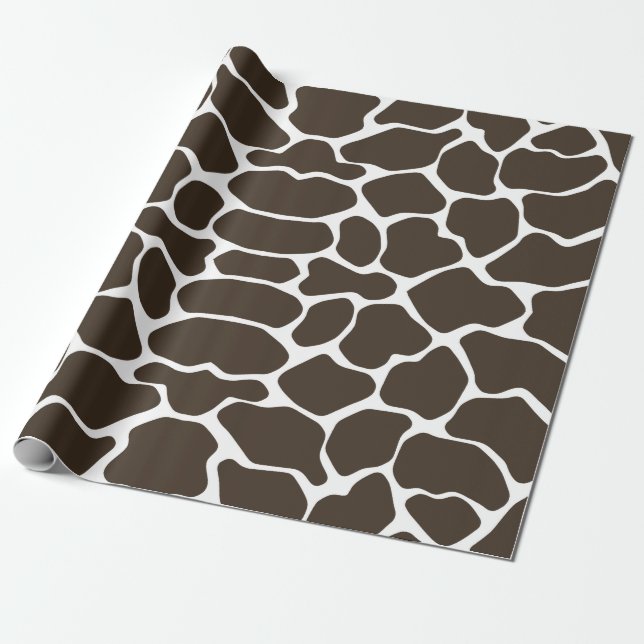 Cola Safari Giraffe Geschenkpapier (Ungerollt)