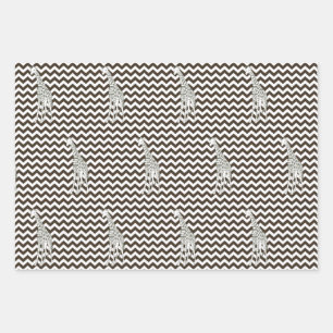 Cola Safari Zickzack mit Pop Geschenkpapier Set