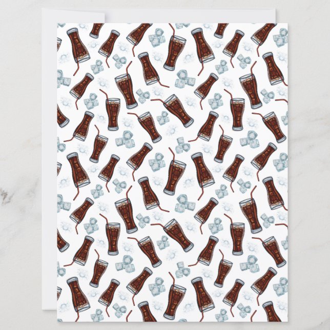Cola Scrapbook Paper (Vorderseite)