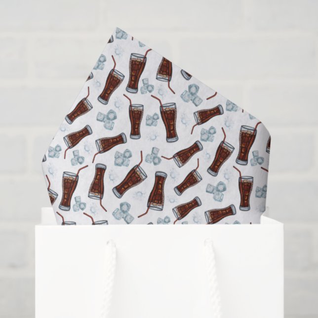 Cola Seidenpapier (Geschenk Tasche)