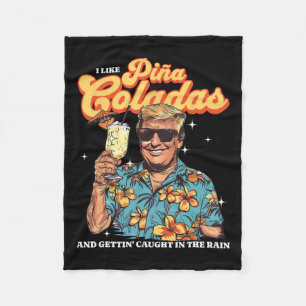 Coladas Donald Trump Sommerurlaub Hawaii Beach Fleecedecke