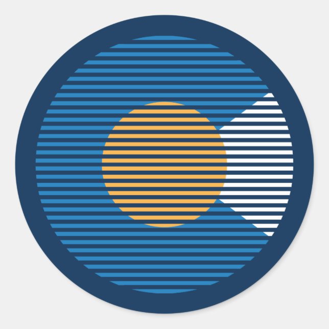 Colado c runder aufkleber (Vorderseite)