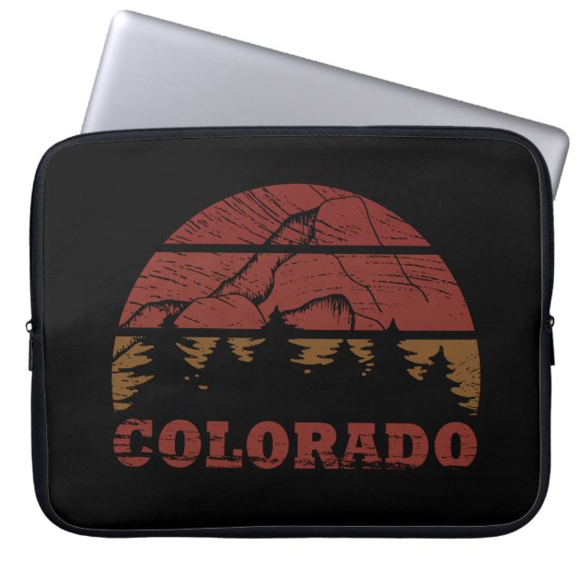 Colado Vintager Sonnenuntergang Laptopschutzhülle (Vorderseite)